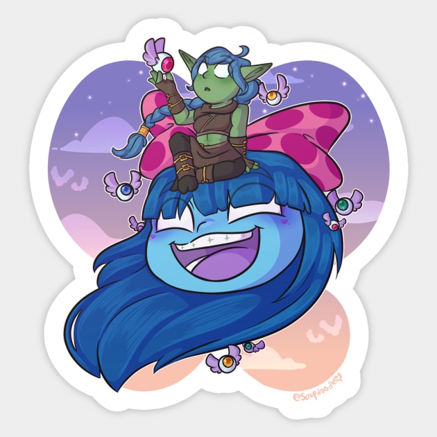 Dream Dorks Sticker by Screpdoodle